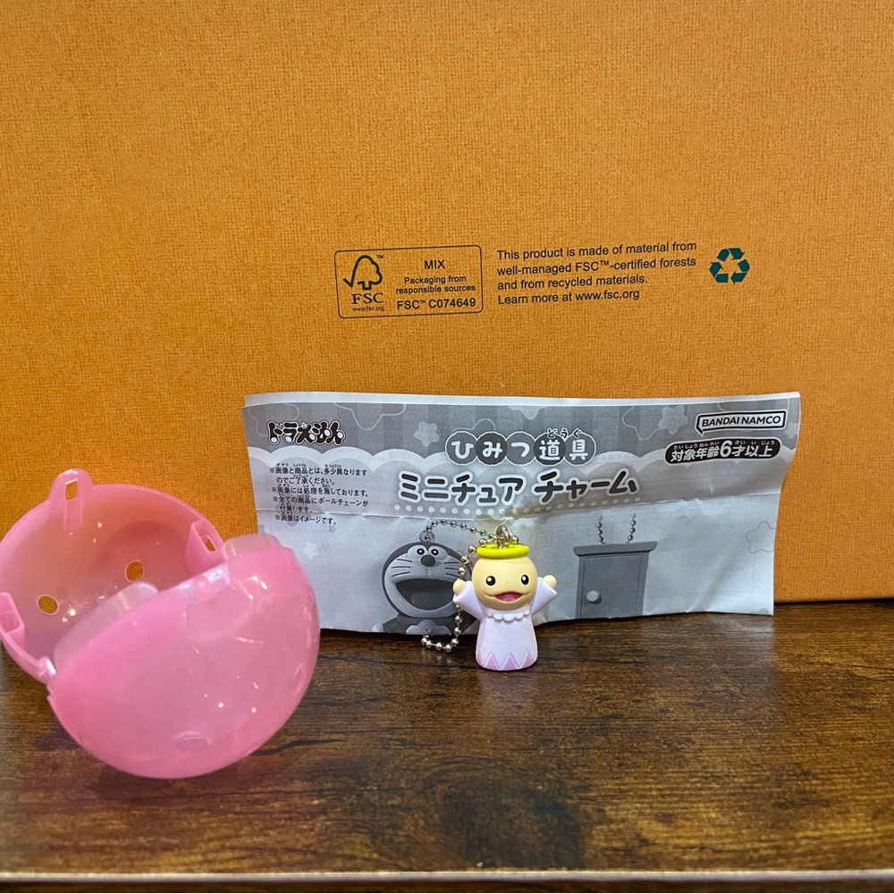 Capsule Toy Gashapon Doraemon Secret Gadget Miniature Keychain Michibiki Angel